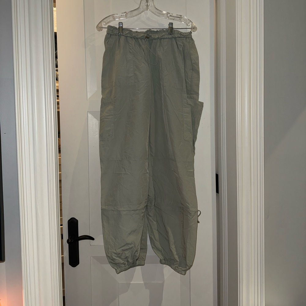 White Fox parachute Pants